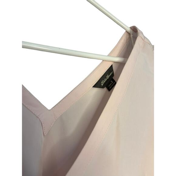 Eddie Bauer Spindrift V-Neck Tank Too Light Pink UPF 50+ Lightweight - Picture 7 of 7